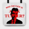 Who Is Alex Turner Tote Official Arctic Monkeys Merch