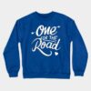 One For The Road Back Print Crewneck Sweatshirt Official Arctic Monkeys Merch