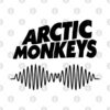 Arctic Monkey Logo Throw Pillow Official Arctic Monkeys Merch