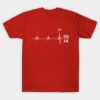 505 Heart Beat T-Shirt Official Arctic Monkeys Merch