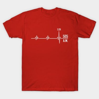 505 Heart Beat T-Shirt Official Arctic Monkeys Merch