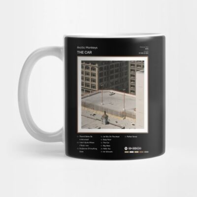 Arctic Monkeys The Car Tracklist Album Mug Official Arctic Monkeys Merch