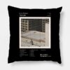 Arctic Monkeys The Car Tracklist Album Throw Pillow Official Arctic Monkeys Merch