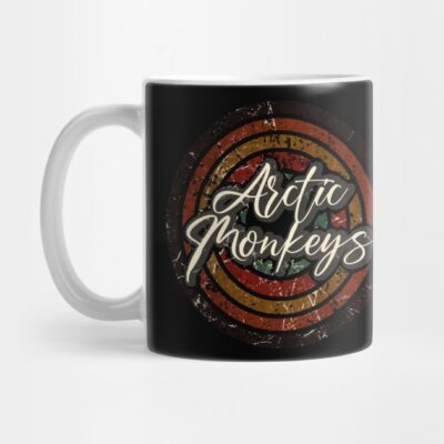 Arctic Monkeys Vintage Design On Top Mug Official Arctic Monkeys Merch