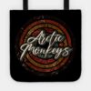 Arctic Monkeys Vintage Design On Top Tote Official Arctic Monkeys Merch