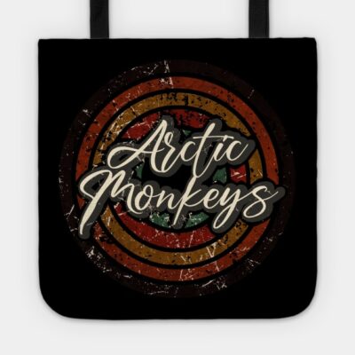 Arctic Monkeys Vintage Design On Top Tote Official Arctic Monkeys Merch