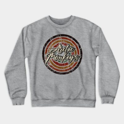 Arctic Monkeys Vintage Design On Top Crewneck Sweatshirt Official Arctic Monkeys Merch