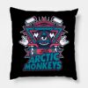 Arctic Monkeys Throw Pillow Official Arctic Monkeys Merch