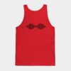 Arctic Monkeys Pulses Logo Am Tank Top Official Arctic Monkeys Merch