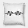 Arctic Monkeys Pulses Logo Am Throw Pillow Official Arctic Monkeys Merch