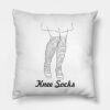 Knee Socks Throw Pillow Official Arctic Monkeys Merch