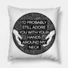 Arctic Monkeys 505 Lyric Quote Throw Pillow Official Arctic Monkeys Merch