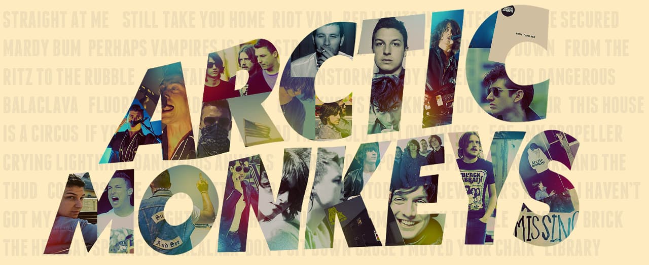 Arctic Monkeys Store Banner 1