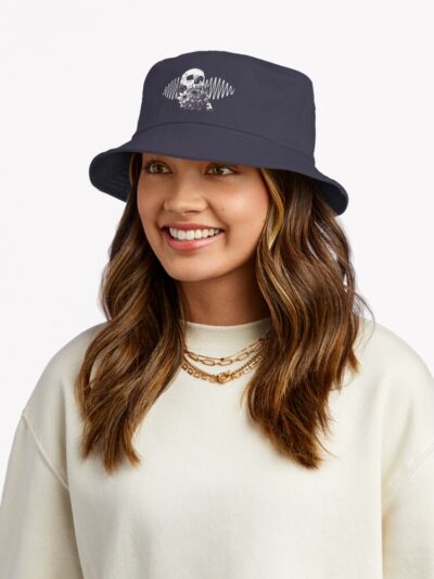 Artic Skull Flower Bucket Hat Official Arctic Monkeys Merch