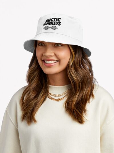 The Monkey Walk To The Artic Bucket Hat Official Arctic Monkeys Merch