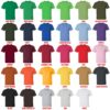 t shirt color chart - Arctic Monkeys Merchandise