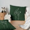 Monkeys Code Throw Pillow Official Arctic Monkeys Merch