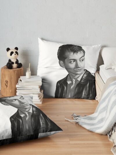 Alex Turner Throw Pillow Official Arctic Monkeys Merch