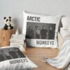 All Monkeys Throw Pillow Official Arctic Monkeys Merch