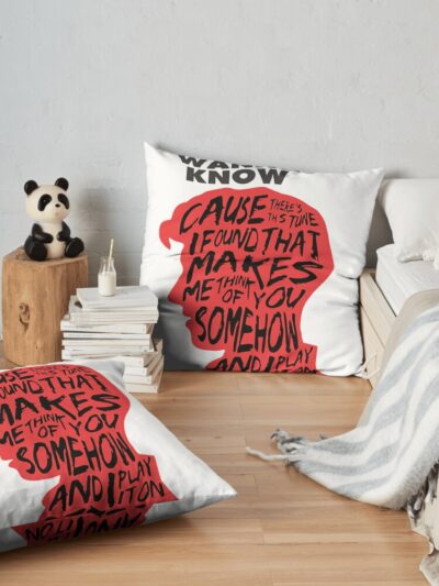 Throw Pillow Official Arctic Monkeys Merch