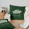 Artic Monkeys - Do I Wanna Know Throw Pillow Official Arctic Monkeys Merch