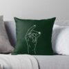 Monkeys Code Throw Pillow Official Arctic Monkeys Merch