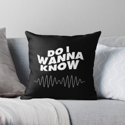 The Bigger Wave Throw Pillow Official Arctic Monkeys Merch