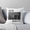 All Monkeys Throw Pillow Official Arctic Monkeys Merch