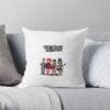 Artic Monkeys Throw Pillow Official Arctic Monkeys Merch