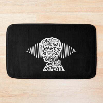 Cause Make Me Happy Bath Mat Official Arctic Monkeys Merch