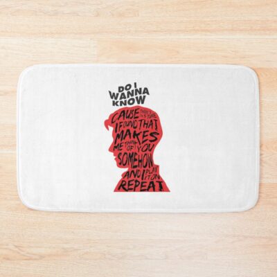 Do I Wanna Know Man Bath Mat Official Arctic Monkeys Merch