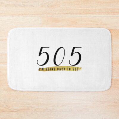 I_M Going Back To 505 Bath Mat Official Arctic Monkeys Merch