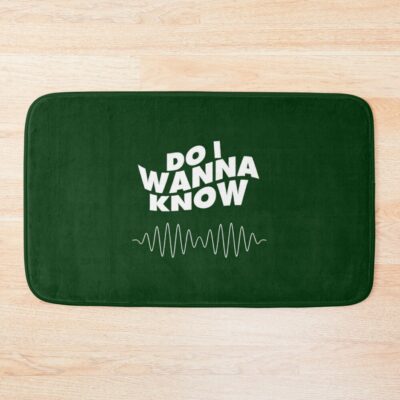 Artic Monkeys - Do I Wanna Know Bath Mat Official Arctic Monkeys Merch