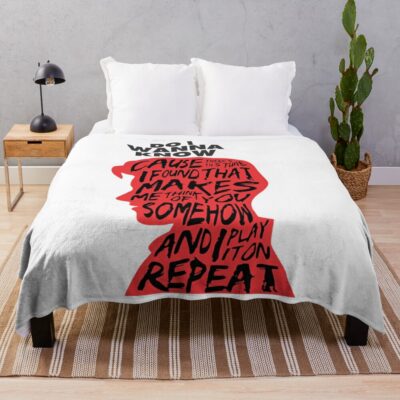 Throw Blanket Official Arctic Monkeys Merch