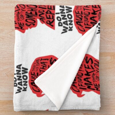 Throw Blanket Official Arctic Monkeys Merch