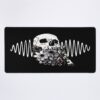 Flower Skull Mouse Pad Official Arctic Monkeys Merch