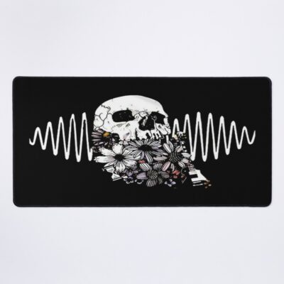 Flower Skull Mouse Pad Official Arctic Monkeys Merch