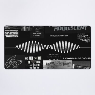 Do I Wanna Know Mouse Pad Official Arctic Monkeys Merch