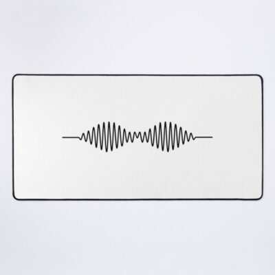 Sound Wave Mouse Pad Official Arctic Monkeys Merch