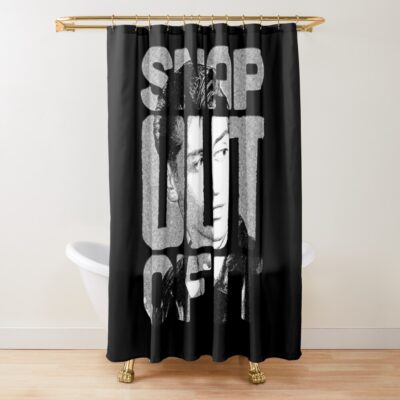 Snap Out Of It Monkeys Shower Curtain Official Arctic Monkeys Merch