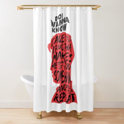 Shower Curtain Official Arctic Monkeys Merch