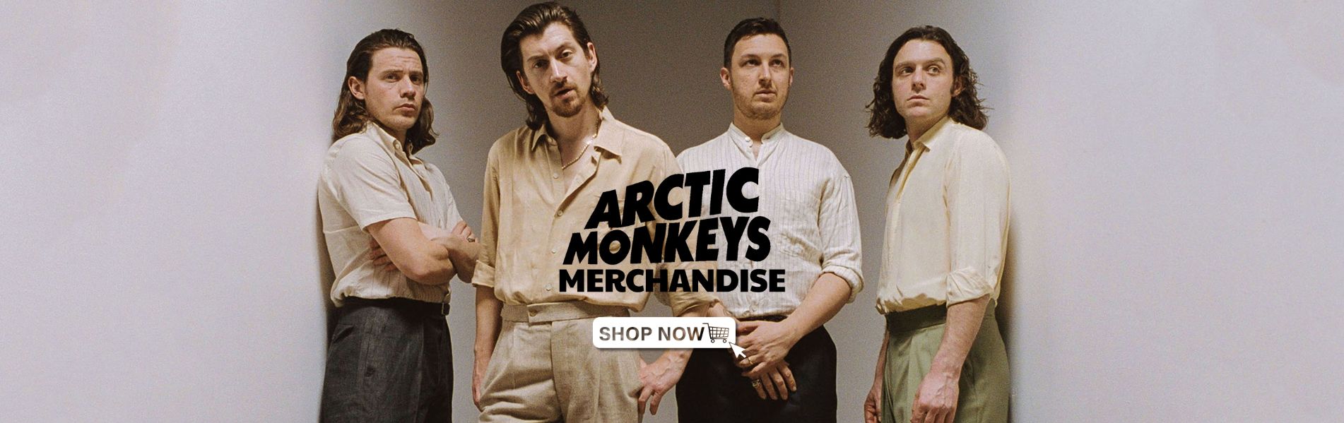 Arctic Monkeys Merchandise Banner